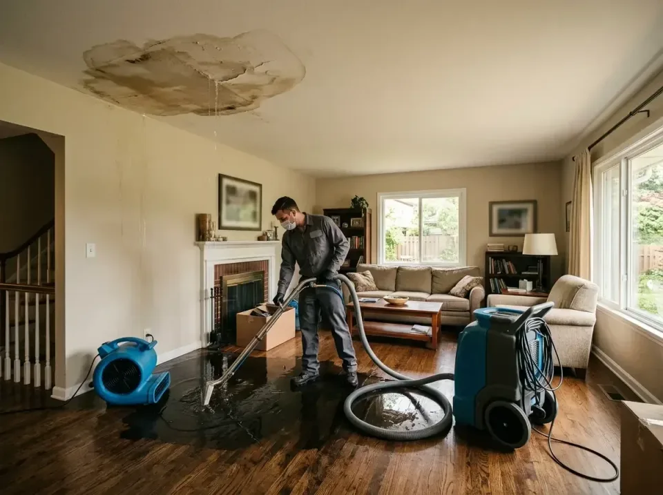 attic-pipe-burst-ceiling-drip-008 — frequently asked questions, Water Damage Restoration & Carpet Care in Omaha, NE